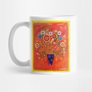 'Flowers in a Decorative Vase' Mug